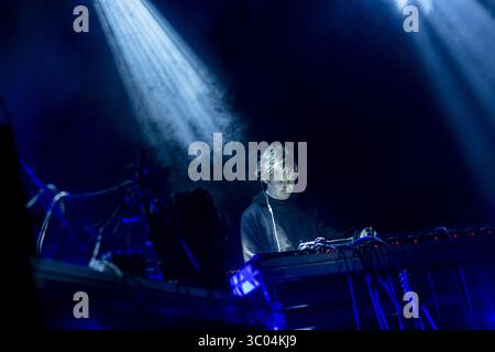 17 novembre 2016 - Bergen, Inghilterra, Norvegia - la band norvegese di noise rock The Megaphonic Thrift esegue un concerto dal vivo alla USF Verftet di Bergen. Norvegia, 17/11 2016. (Immagine di credito: © Jarle H. Moe/Gonzales foto tramite ZUMA Press) Foto Stock