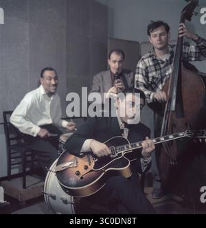 19 settembre 2018 - New York City, New York, USA - Ritratto di Jimmy Crawford (all'estrema sinistra alla batteria), New York City, New York, USA, William P. Gottlieb Collection, 1948 (Credit Image: © JT Vintage/Glasshouse via ZUMA Wire) Foto Stock