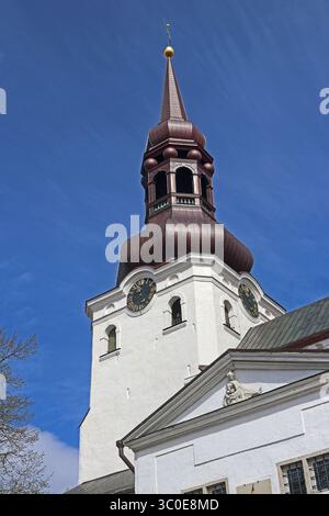 Torre della Cattedrale di Santa Maria, Tallinn Foto Stock