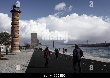 30 ottobre 2018 - Lisbona, Portogallo - Una scena di strada a Belem, Lisbona, Portogallo. (Immagine di credito: © Nir Alon/ZUMA Wire) Foto Stock