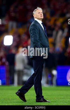 Brisbane,Australia,19,luglio,2025 Australia Wallabies' Head Coach - Joe Schmidt Australia Wallabies V The British & Irish Lions, The 1st test, Rugby Union crediti: Jason o'Brien / secondi rimanenti /Alamy Foto Stock