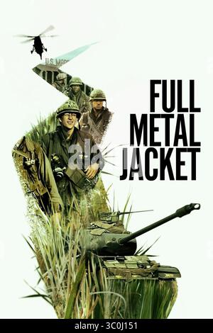GIACCA FULL METAL DI STANLEY KUBRICK (1987) - titolo originale: GIACCA FULL METAL -, diretto da STANLEY KUBRICK. Crediti: WARNER BROTHERS / album Foto Stock