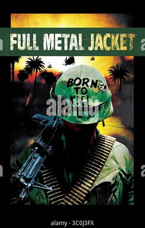 GIACCA FULL METAL DI STANLEY KUBRICK (1987) - titolo originale: GIACCA FULL METAL -, diretto da STANLEY KUBRICK. Crediti: WARNER BROTHERS / album Foto Stock