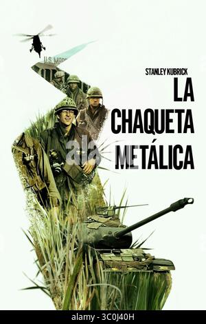 GIACCA FULL METAL DI STANLEY KUBRICK (1987) - titolo originale: GIACCA FULL METAL -, diretto da STANLEY KUBRICK. Crediti: WARNER BROTHERS / album Foto Stock