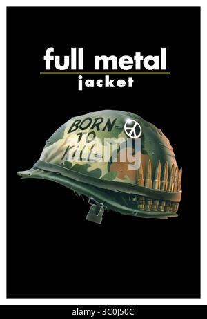 GIACCA FULL METAL DI STANLEY KUBRICK (1987) - titolo originale: GIACCA FULL METAL -, diretto da STANLEY KUBRICK. Crediti: WARNER BROTHERS / album Foto Stock