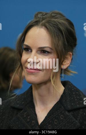 3 febbraio 2019 - Park City, Utah, Stati Uniti - l'attrice Hilary Swank partecipa alla prima di ''i Am Mother'' all'Eccles Theater durante il Sundance Film Festival 2019. (Immagine di credito: © Debby Wong/ZUMA Wire) Foto Stock