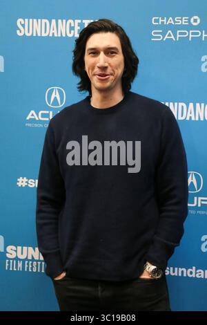 4 febbraio 2019 - Park City, Utah, Stati Uniti - l'attore Adam driver partecipa alla prima di "'The Report''" all'Eccles Theater durante il Sundance Film Festival 2019. (Immagine di credito: © Debby Wong/ZUMA Wire) Foto Stock