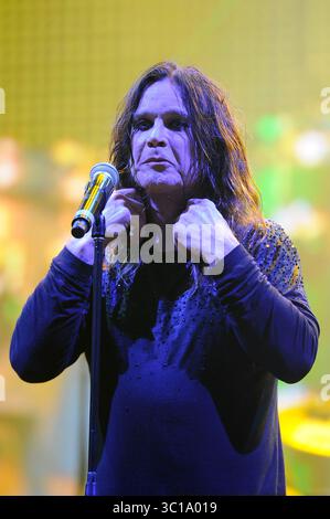 REGNO UNITO. 4 luglio 2014. LONDRA, REGNO UNITO - 4 LUGLIO: Ozzy Osbourne (John Michael Osbourne) dei Black Sabbath che si esibiscono al British Summer Time di Hyde Park il 4 luglio a Londra, Inghilterra.CAP/Mar © Martin Harris/Capital Pictures Credit: Capital Pictures/Alamy Live News Foto Stock