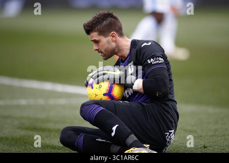 10 febbraio 2019 - Leganes, MADRID, SPAGNA - Ivan Cuellar di Leganes durante il campionato spagnolo di calcio la Liga giocato tra CD Leganes e Real Betis BalompiÃ© SAD allo stadio Butarque di Madrid, Spagna. 10 febbraio 2019. (Immagine di credito: © AFP7 via cavo ZUMA) Foto Stock