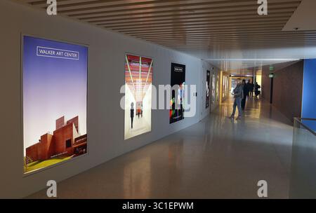 17 novembre 2016 - Minneapolis, Minnesota, Stati Uniti - nuovo ingresso al Walker Art Center su Vineland Place, 19 novembre 2016 Star Tribune .com (immagine di credito: Tom Wallace/Minneapolis Star Tribune/TNS via ZUMA Wire) Foto Stock