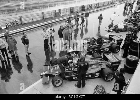 1978 Mario Andretti - JPS Lotus 79 Cosworth - Gran Premio di F1 del Canada - Montréal - Imacon Original negative Scan Foto Stock