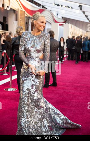 24 febbraio 2019 - Hollywood, California, Stati Uniti - Molly Sims arriva sul Red carpet dei 91° Oscar al Dolby Theatre di Hollywood. (Immagine di credito: © AMPAS/ZUMA Wire/ZUMAPRESS.com) Foto Stock