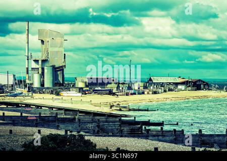Whitstable Harbour Kent Regno Unito Foto Stock