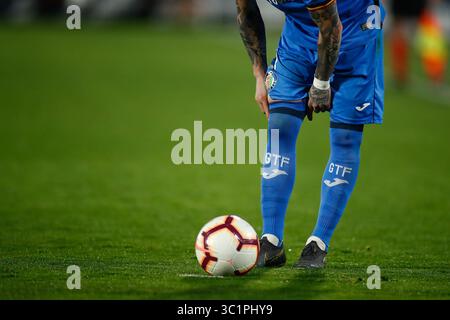 9 marzo 2019 - Getafe, MADRID, SPAGNA - Antunes of Getafe CF durante il campionato spagnolo, la Liga, partita di calcio giocata tra Getafe CF e SD Huesca allo stadio Butarque di Getafe, Madrid, Spagna, il 9 marzo 2019. (Immagine di credito: © AFP7 via cavo ZUMA) Foto Stock