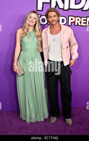 Sarah Roemer und Chad Michael Murray bei der Weltpremiere des Kinofilms 'Freakier Friday' nel Teatro El Capitan. Los Angeles, 22.07.2025 Foto Stock