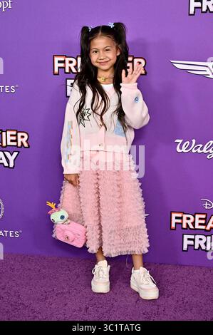 Maia Kealoha bei der Weltpremiere des Kinofilms 'Freakier Friday' sul Teatro El Capitan. Los Angeles, 22.07.2025 Foto Stock