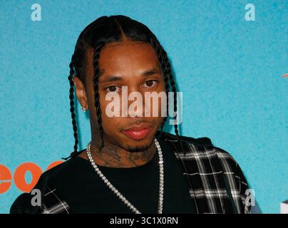 23 marzo 2019 - Los Angeles, CA, USA - LOS ANGELES, CA - 23 MARZO: Tyga partecipa ai 2019 Kids' Choice Awards di Nickelodeon al Galen Center il 23 marzo 2019 a Los Angeles, California. Foto: Arresto anomalo per imageSPACE (immagine di credito: © Imagespace via cavo ZUMA) Foto Stock