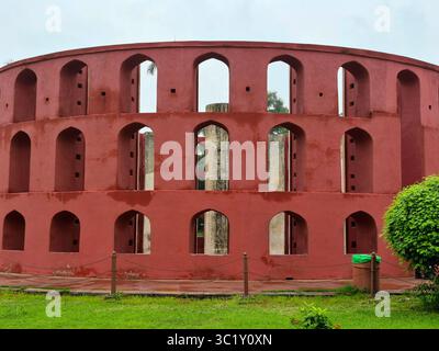 Jantar Mantar a nuova Delhi Foto Stock
