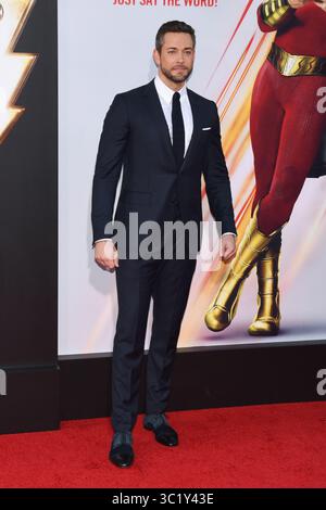 28 marzo 2019 - l'attore ZACHARY LEVI partecipa alla prima mondiale della Warner Bros. Immagini e "Shazam!" di New Line Cinema Al TCL Chinese Theatre. (Immagine di credito: © Billy Bennight/ZUMA Wire) Foto Stock