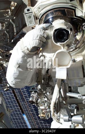 July16, 2013 - spazio - astronauta NASA ISS-36 EVA-3 Chris Cassidy. (Immagine di credito: © NASA/ZUMA Wire/ZUMAPRESS.com) Foto Stock