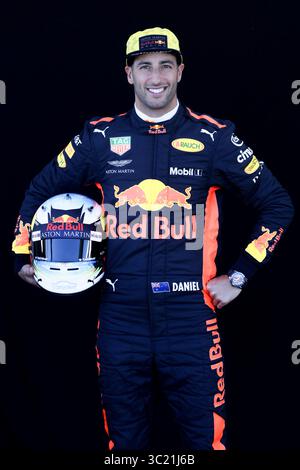 22 marzo 2018 - MELBOURNE, AUSTRALIA - 22 MARZO: Daniel Ricciardo della Aston Martin Red Bull Racing al Gran Premio di F1 Australiano 2018 all'Albert Park di Melbourne (immagine di credito: © Chris Putnam/ZUMA Wire) Foto Stock