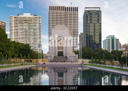 10 marzo 2017 - Sydney, Australia - 10 marzo: ANZAC Memorial in Hyde Park nel CBD di Sydney il 10 marzo 2017. (Immagine di credito: © Chris Putnam/ZUMA Wire) Foto Stock
