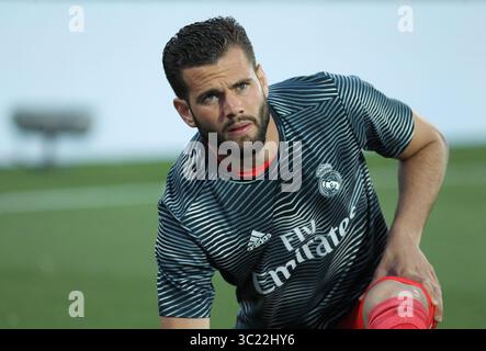 15 aprile 2019 - Leganes, Madrid, Spagna - Nacho del Real Madrid prima del campionato spagnolo la Liga, partita di calcio tra Leganes e Real Madrid, 15 aprile, stadio Butarque, a Leganes, Madrid, Spagna. (Immagine di credito: © AFP7 via cavo ZUMA) Foto Stock 15 aprile 2019 - Leganes, Madrid, Spagna - Nacho del Real Madrid prima del campionato spagnolo la Liga, partita di calcio tra Leganes e Real Madrid, 15 aprile, stadio Butarque, a Leganes, Madrid, Spagna. (Immagine di credito: © AFP7 via cavo ZUMA) Foto Stock
