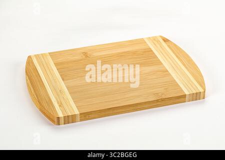 Tagliere in legno, attrezzatura kithen isolata Foto Stock