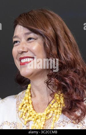 29 maggio 2019 - Tokyo, Giappone - Festival LiliCo ambasciatore dei pantaloncini corti Film Festival & Asia 2019 (SSFF & Asia) assiste la cerimonia di apertura a Hikarie Hall di Shibuya. Il SSFF & Asia 2019 è uno di Asia la più grande international short film festival che si svolgono a Tokyo dal 29 maggio al 16 giugno. (Credito Immagine: © Rodrigo Reyes Marin/ZUMA filo) Foto Stock