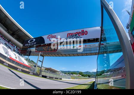 1 giugno 2019 - Mugello, FLORENCIA, ITALIA - Ilustration, pitlane durante il sabato FP all'autodromo Internazionale del Mugello ITALIA per la sesta prova del Campionato del mondo MotoGP, dal 31 maggio al 2 giugno (Credit Image: © AFP7 via ZUMA Wire) Foto Stock