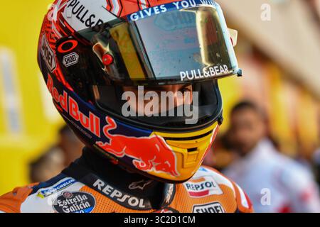 1 giugno 2019 - Mugello, FLORENCIA, ITALIA - 93 Marc Marquez durante il sabato FP all'autodromo Internazionale del Mugello ITALIA per la sesta prova del Campionato del mondo MotoGP, dal 31 maggio al 2 giugno (Credit Image: © AFP7 via ZUMA Wire) Foto Stock