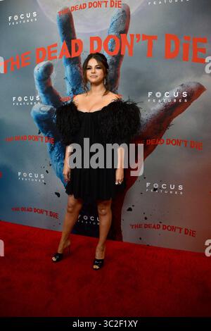 10 giugno 2019 - New York, NY, USA - 10 giugno 2019 New York City..Selena Gomez partecipa agli arrivi del film "The Dead Don't Die" in anteprima al MoMA il 10 giugno 2019 a New York City. (Immagine di credito: © Kristin Callahan/Ace Pictures via ZUMA Press) Foto Stock