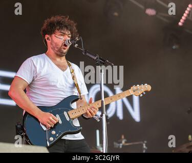 Giugno 16, 2019 - Manchester, Tennessee, Stati Uniti - ELI BROSE MAIMAN di camminare la luna durante la musica di Bonnaroo + Arts Festival di Manchester, Tennessee (credito Immagine: © Daniel DeSlover/ZUMA filo) Foto Stock