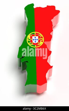 Bandiera del Portogallo 90x150 cm (1830) Banner in poliestere da 3
