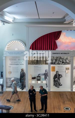 Il New-York Historical Society Museum and Library si trova a Central Park West, New York City, USA 2025 Foto Stock