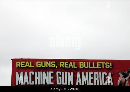 20 dicembre 2018, Orlando, Florida, Stati Uniti: Un segno mostra il sostegno alle armi da fuoco, mentre le recenti sparatorie di massa aumentano la pressione per la legislazione sul controllo delle armi. (Immagine di credito: © J. Gregory Raymond/ZUMA Wire) Foto Stock