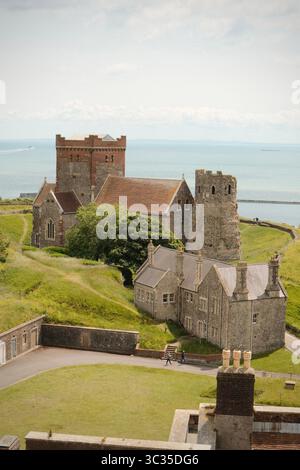 Dover Castle, Kent, Regno Unito Foto Stock