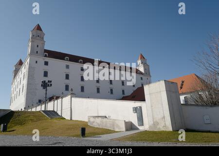Castello di Bratislava Slovacchia, rottura città Castello di Bratislava Foto Stock