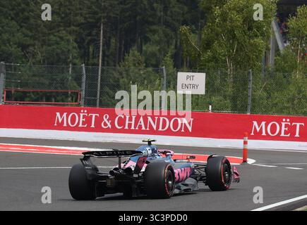 Spa Franchorchamps, Belgio. 26 luglio 2025. 26 luglio 2025, Circuit de Spa-Francorchamps, Spa-Franchorchamps, FORMULA 1 MOET & CHANDON GRAN PREMIO DEL BELGIO 2025, nella foto Franco Colapinto (ARG), Alpine F1 Team Credit: dpa/Alamy Live News Foto Stock