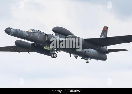 Il Lockheed U-2 "Dragon Lady" da ricognizione ad alta quota operato dalla United States Air Force (USAF) e dalla CIA. Foto Stock