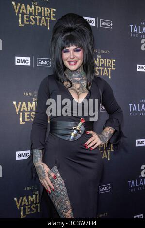 Heidi Lavon bei der AMC Anne Rice's Talamasca e intervista al Vampire