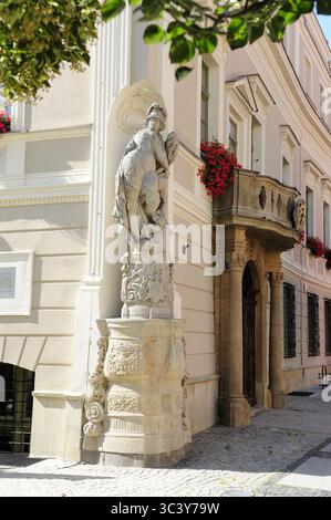 Swidnica, Piazza del mercato Vecchio a Świdnica, bassa Slesia, Polska, Dolnoslaskie, mercato, architettura, foto Kazimierz Jurewicz Foto Stock