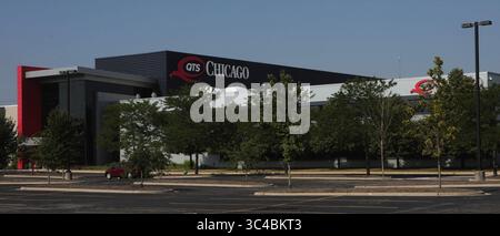 10 luglio 2018 - Chicago, il, USA - Data center QTS, ex stabilimento di stampa Sun-Times, al 2800 S. Ashland Ave. Di Chicago, Illinois, martedì 10 luglio 2018. (Immagine di credito: © Antonio Perez/TNS via ZUMA Wire) Foto Stock