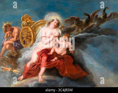 Peter Paul Rubens, la nascita della via Lattea, pittura ad olio su tela, 1636-1638 Foto Stock