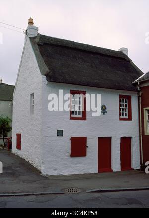 The Bachelors' Club, Debating Society, Tarbolton, South Ayrshire, Scozia, il Regno Unito è stato inaugurato qui da Robert Burns e i suoi amici l'11 novembre 1780 Foto Stock
