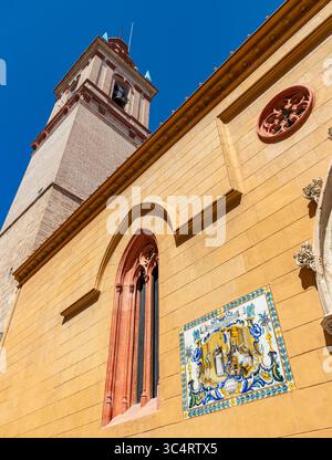 Una foto della chiesa di San Nicola a Valencia. Foto Stock