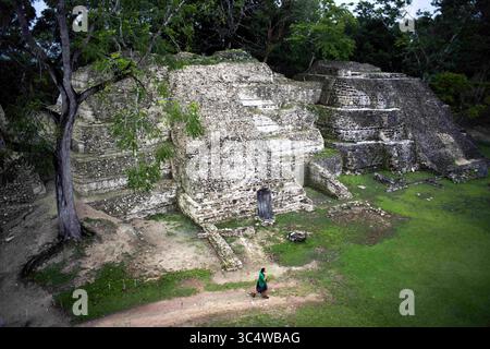 2 novembre 2016 - Belize - rovine maya del sito archeologico Xunantunich vicino a San Ignacio, Belize (immagine di credito: © Sergi Reboredo/ZUMA Wire) Foto Stock