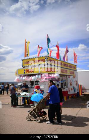 10 settembre 2016, Window Rock, Arizona, Stati Uniti: Navajo Nation Fair, un evento di fama mondiale che mostra l'agricoltura, le belle arti e l'artigianato Navajo, con la promozione e la conservazione del patrimonio Navajo fornendo intrattenimento culturale. Window Rock, Arizona. (Immagine di credito: © Nano Calvo/VW Pics tramite filo ZUMA) Foto Stock
