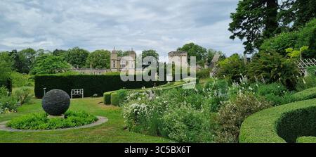 Easton Walled Gardens, Lincolnshire in estate Foto Stock