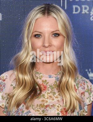 26 luglio 2019, Bevrly Hills, California, Stati Uniti: Kaitlin Doubleday frequenta il canale Hallmark e Hallmark Movies & Mysteries Estate 2019 TCA a Private Residence, Beverly Hills, California il 26 luglio 2019. (Immagine di credito: © Billy Bendight/ZUMA Wire) Foto Stock